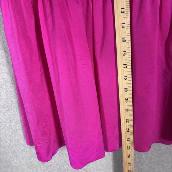 90s Kelle Skirt XL Pink Tiered Ruffle Pleated Pull On Dance Costume Ballet 80s‎ - Picture 4 of 8